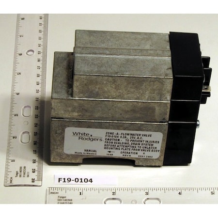 White-Rodgers F19-0104 24V 2-Wire Zone Valve F19-0104